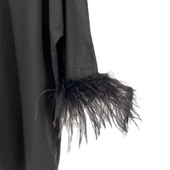 Tuckernuck NEW Black Feather Willow Collared Women's Poplin Blouse Top Size XS - Picture 11 of 13